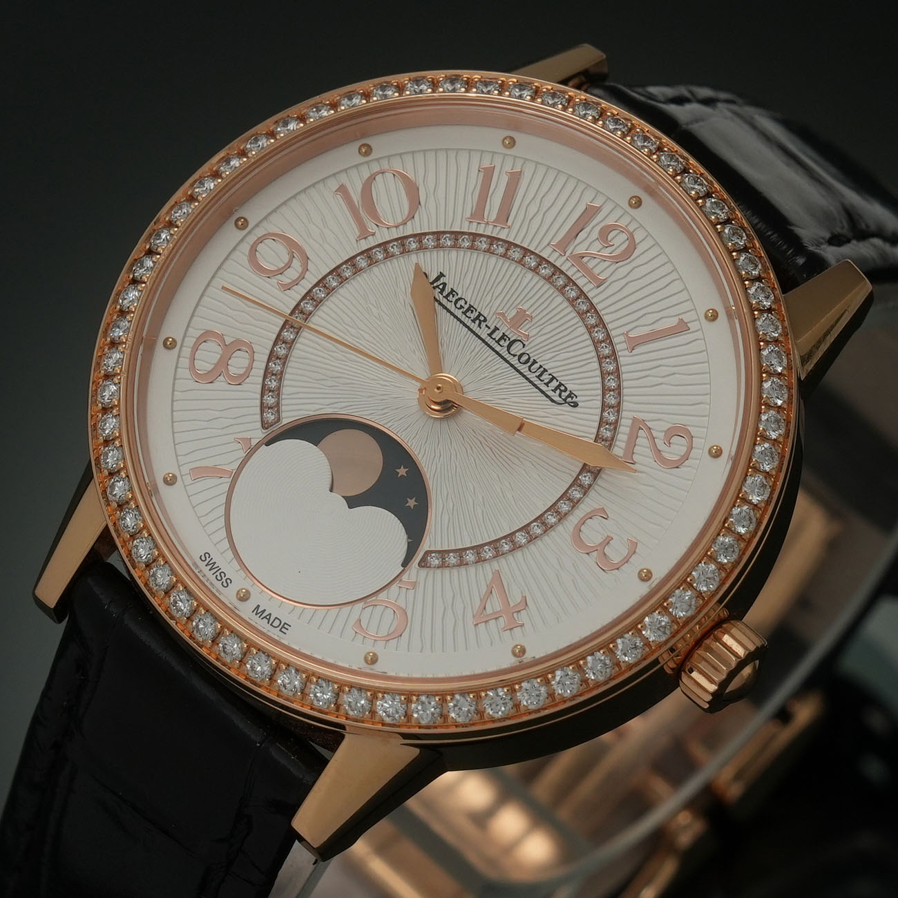 Jaeger LeCoultre(USED)예거르쿨트르 랑데부 클래식 문페이즈 다이아베젤 Q3572430